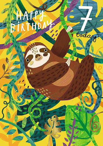 Picture of 7 TODAY BIRTHDAY CARD
